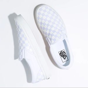 Checkerboard Slip-On Vans